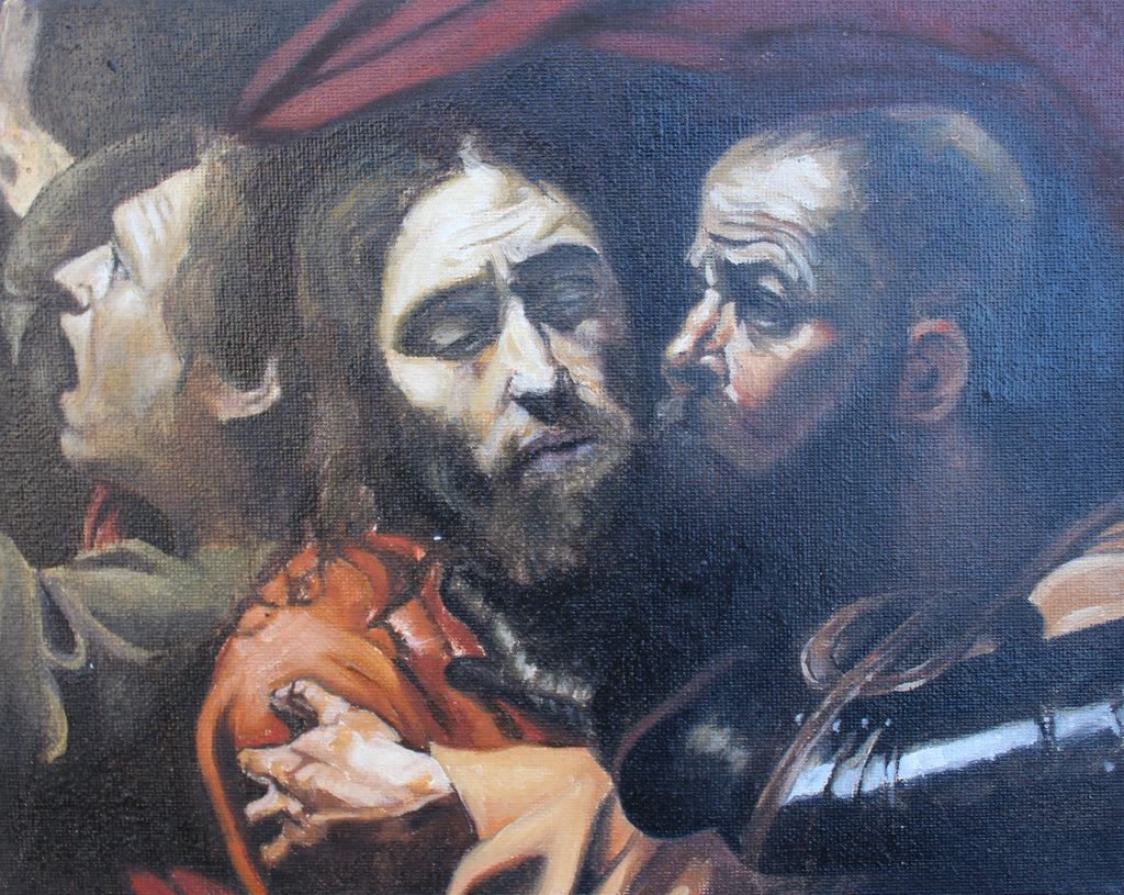 Copy: A Section From The Taking of Christ, 2023.