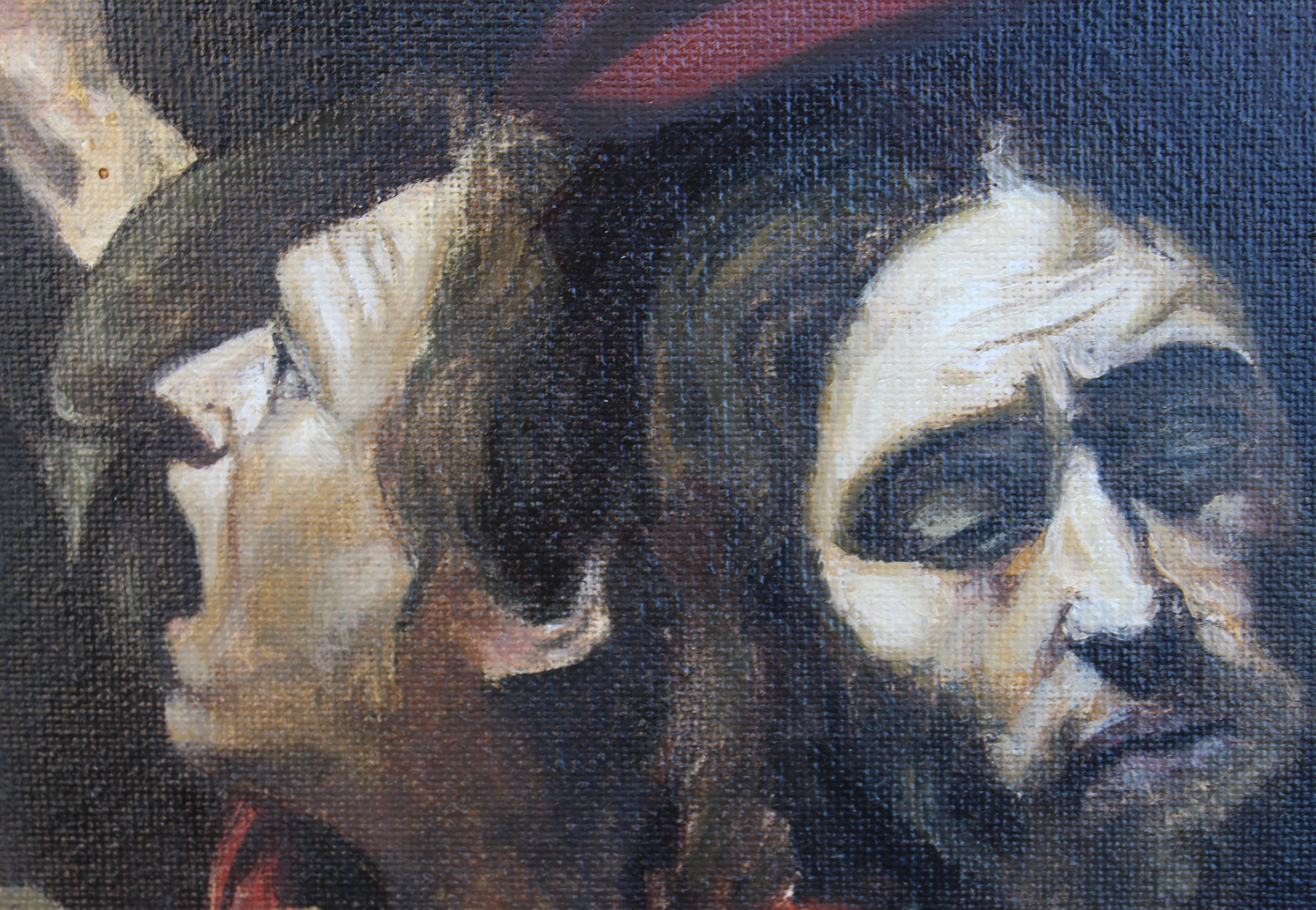 Copy: A Section From The Taking of Christ, 2023.