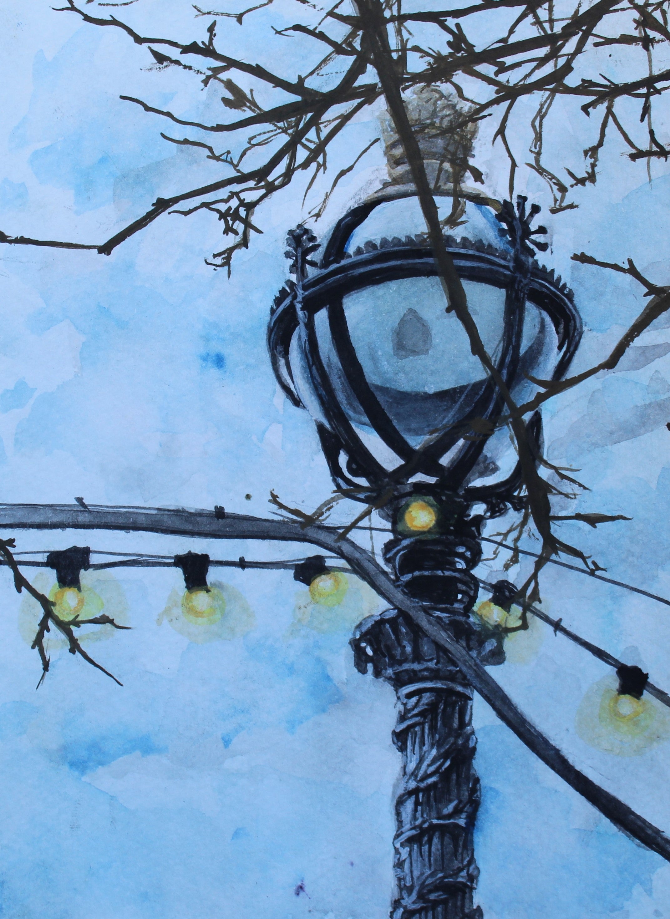 London Streetlamp, 2019.