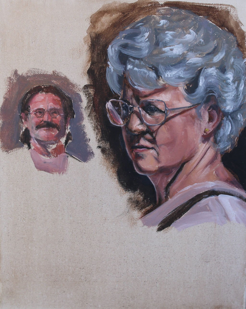 Snippet of a Portrait Study, 2025